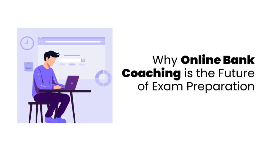 vector image showing online bank coaching